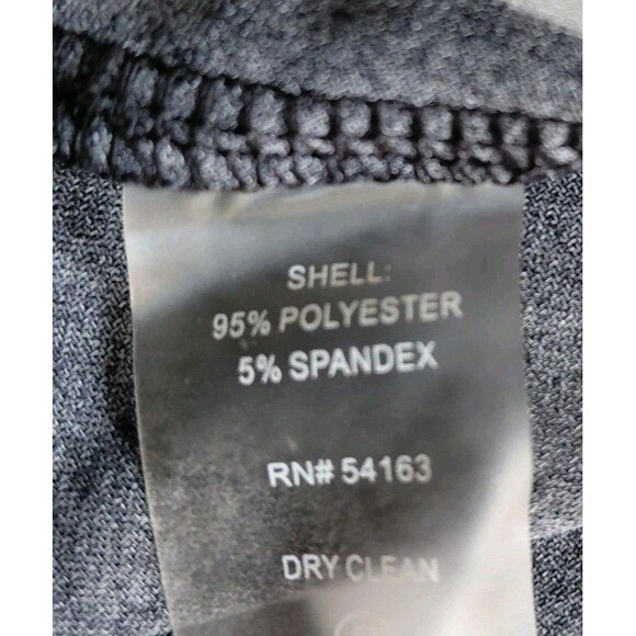 Tommy Hilger Black W/White Lines Straight Dress Size 10 - Picture 8 of 8